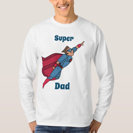 Super Vater T-Shirt (Vorderseite)