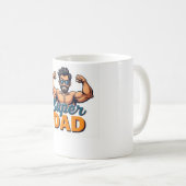 Super Vater Tasse - Funny Vatertag Geschenk (VorderseiteRechts)