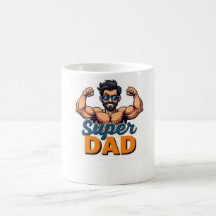 Super Vater Tasse - Funny Vatertag Geschenk