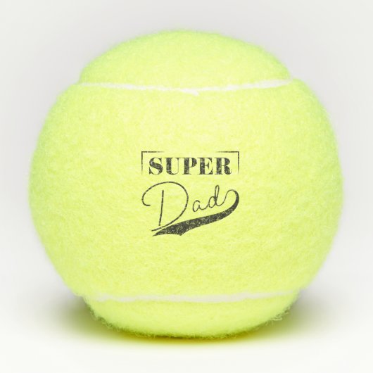 Super Vater Tennisbälle (Vorderseite)