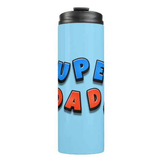 Super Vater Thermosbecher (Vorderseite)