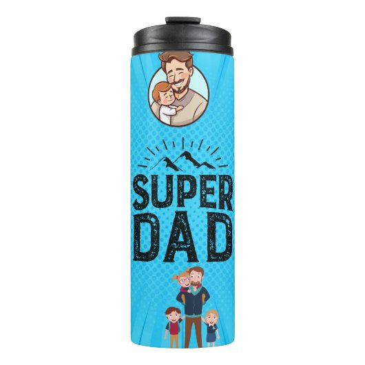 Super Vater Thermosbecher (Vorderseite)