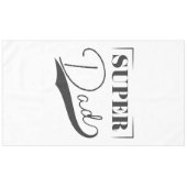 Super Vater Tischdecke (Vorderseite (Horizontal))