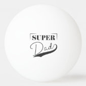 Super Vater Tischtennisball (Vorderseite)