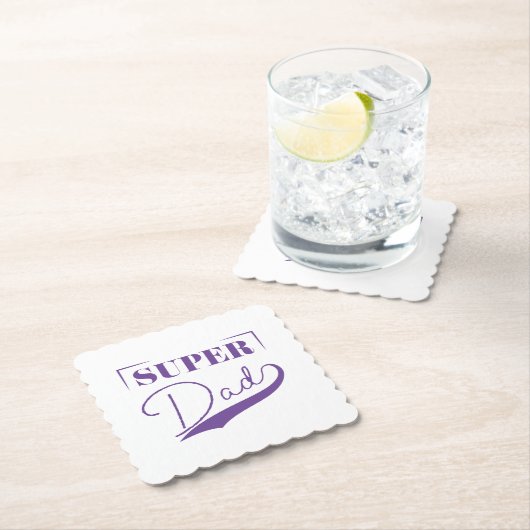 Super Vater Untersetzer (Vor Ort)