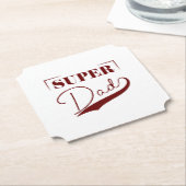 Super Vater Untersetzer (angewinkelt)