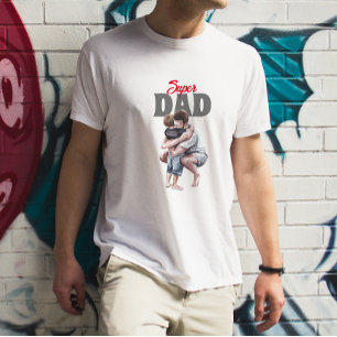 SUPER VATER   Vater und Sohn, T - Shirt des Vaters