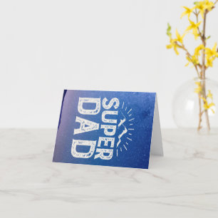 Super Vater Vatertag Card Karte