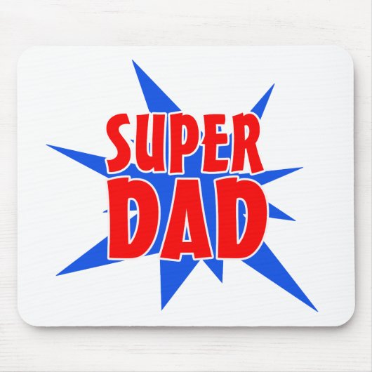 Super Vater Vatertag Mousepad (Vorne)