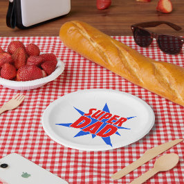 Super Vater Vatertag Party Teller