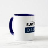 SUPER VATER Vatertag Tasse (Vorderseite Links)