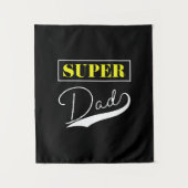 Super Vater Wandteppich (Vorderseite)