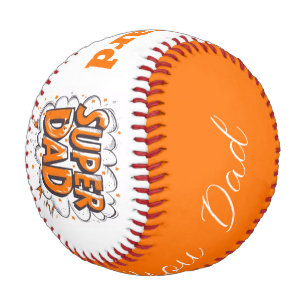 Super Vater Wir Liebe Sie mit Namen Baseball