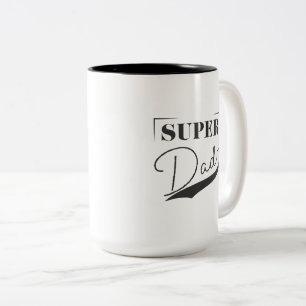 Super Vater Zweifarbige Tasse