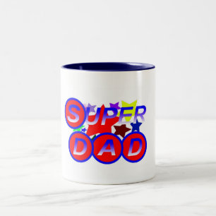 Super Vater Zweifarbige Tasse