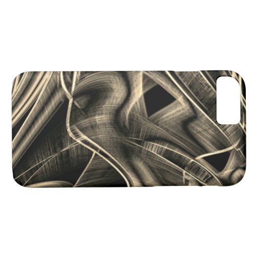 Super verdrillter Anblick wie gebrannter Kiefer mi Case-Mate iPhone Hülle (Rückseite (Horizontal))