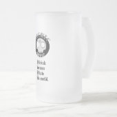 Super villan mattierte Tasse des AtomNerds (VorderseiteRechts)