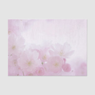 Super weich aussehende große rosa Blumen Seidenpapier