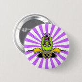 Super Weirdo (Farben) Button (Vorne & Hinten)