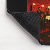 Super Wer Chaos Dystoan Satire War Consequences Gi Mousepad (Ecke)