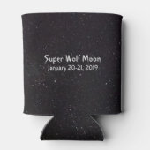 Super Wolf Moon Dosenkühler (Rückseite)
