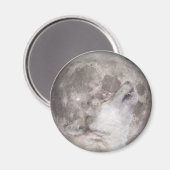 Super Wolf Moon Magnet (Vorderseite/Rückseite)