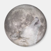 Super Wolf Moon Magnet (Vorne)