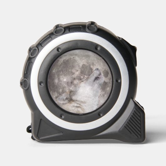 Super Wolf Moon Maßband (Vorderseite)
