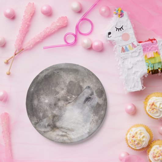 Super Wolf Moon Pappteller (Party)