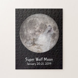 Super Wolf Moon Puzzle