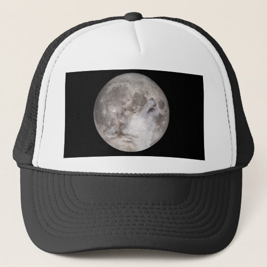 Super Wolf Moon Truckerkappe (Vorderseite)