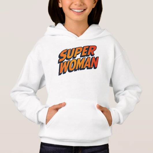 Super Woman Hoodie (Vorderseite)