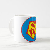 Super Woman Kaffeetasse (Vorderseite Links)