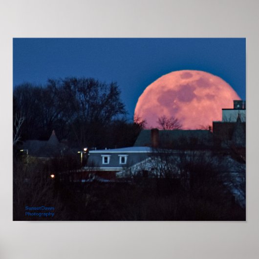 Super Worm Moon 2020 Poster (Vorne)
