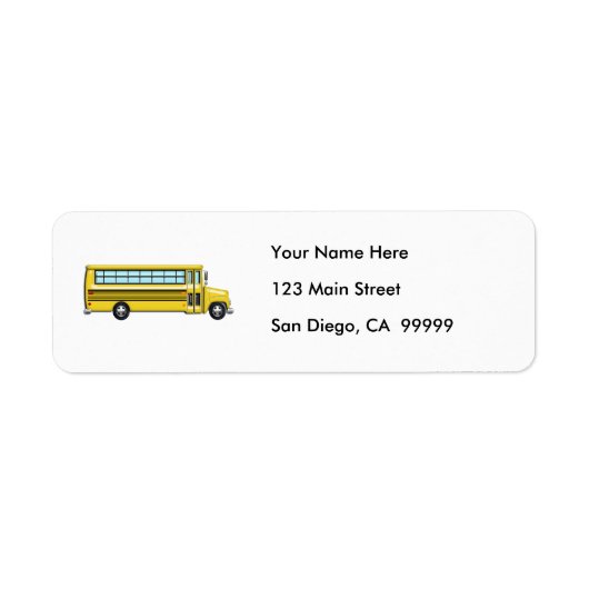 Super Yellow School Bus (Vorne)