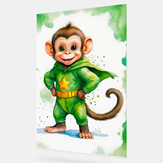 Superaffe Acrylschild (Winkel)