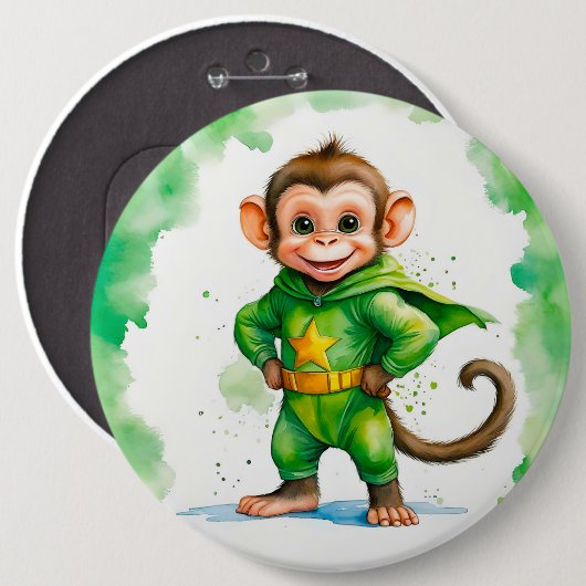 Superaffe, Button (Vorne & Hinten)