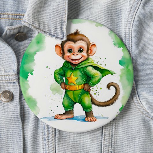 Superaffe, Button (Beispiel)