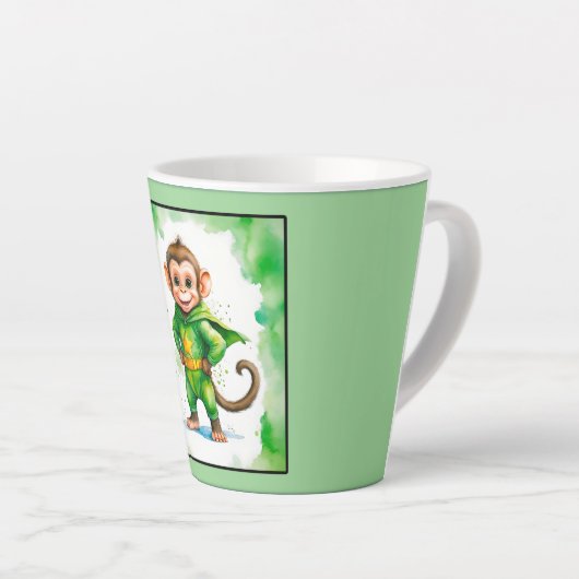 Superaffe, Milchtasse (Rechte Ecke)