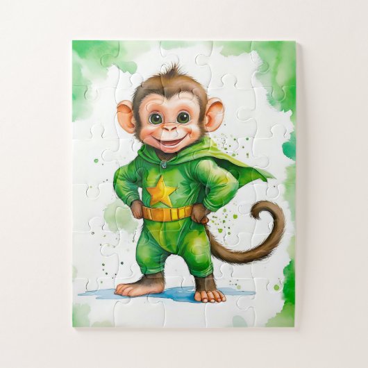 Superaffe, Puzzle (Vertikal)