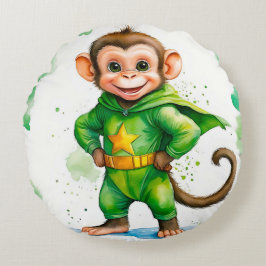 Superaffe, Rundes Kissen