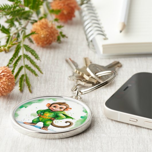 Superaffe Schlüsselanhänger (Seite)