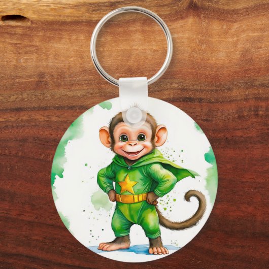 Superaffe Schlüsselanhänger (Vorderseite)