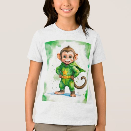 Superaffe, Tri-Blend Shirt (Vorderseite)