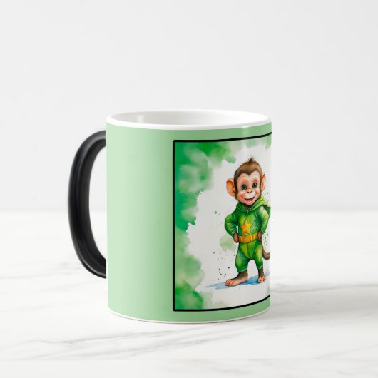 Superaffe, Verwandlungstasse (Vorderseite Links)