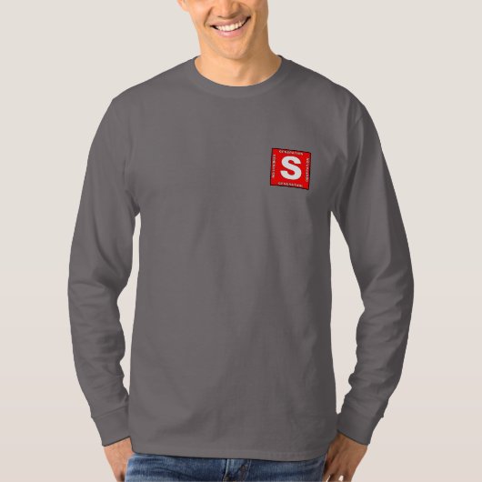 SUPERAGER Erwachsene T - Shirt (Vorderseite)