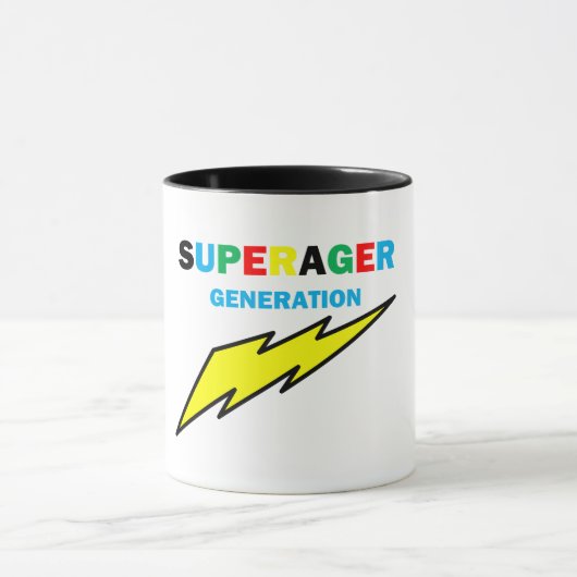 SuperAger-Tasse Tasse (Zentrum)