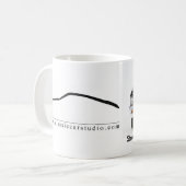 Superaufgabe 1963 Pontiacs GTO Kaffeetasse (Vorderseite Links)