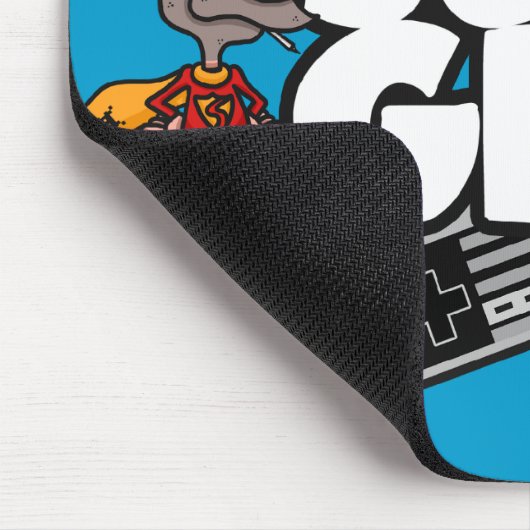 SuperAussenseiter-Mausunterlage Mousepad (Ecke)