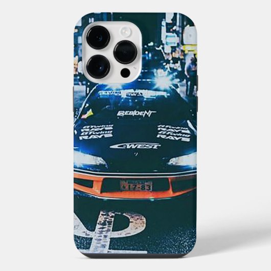 Superauto iPhone Hülle (Rückseite)